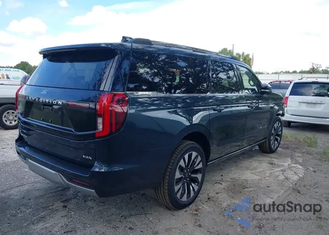 2025 Ford Expedition Platinum Max from USA, damaged, VIN 1FMJK1M80SEA52458